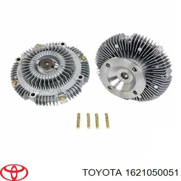 Вискомуфта (вязкостная муфта) вентилятора охлаждения Toyota 1621050051