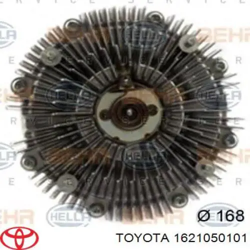 Купить T166F NPW Муфта вентилятора охлаждения