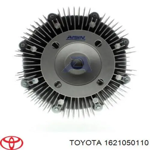 Вискомуфта вентилятора 1621050110 Toyota