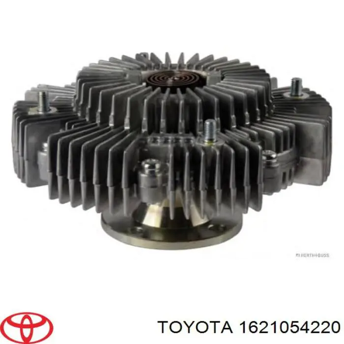 Вискомуфта (вязкостная муфта) вентилятора охлаждения Toyota 1621054220