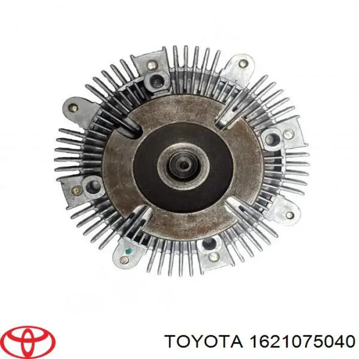 Вискомуфта вентилятора 1621075110 Toyota