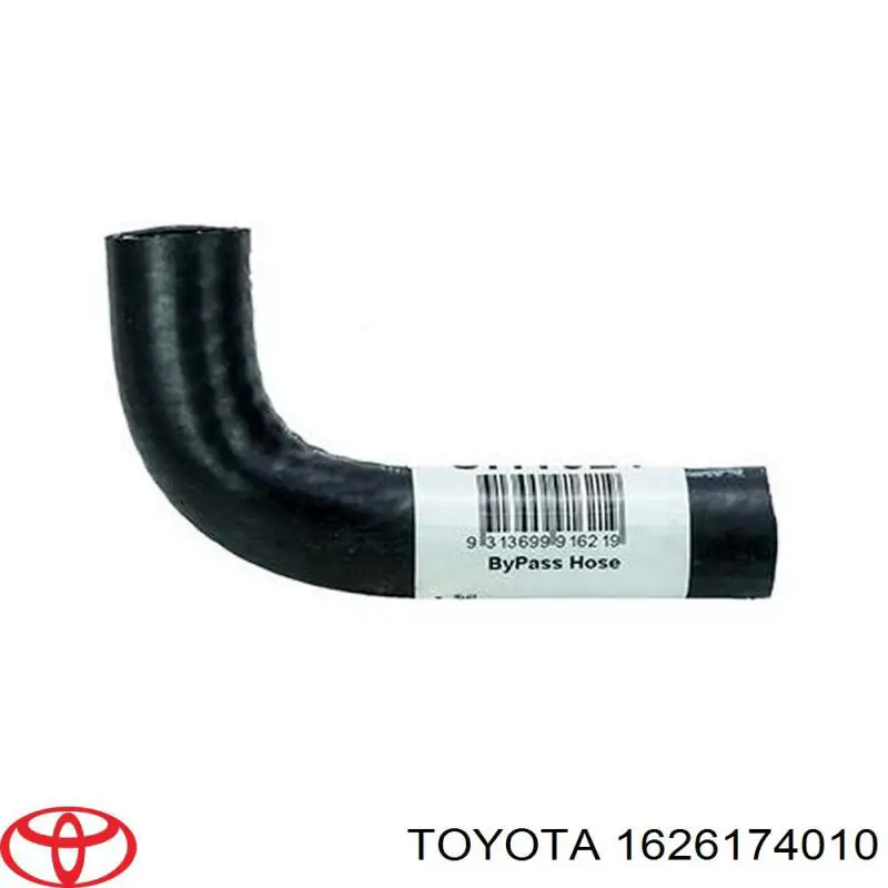 Manguera (conducto) del sistema de refrigeración 1626174010 Toyota