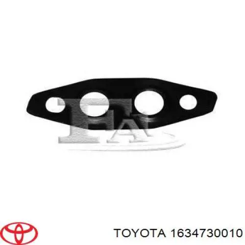 1634730010 Toyota mangueira (cano derivado de esfriamento por líquido de turbina, fornecimento)