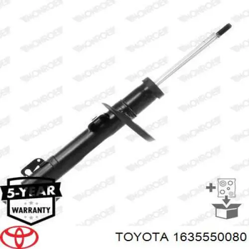 1635550080 Toyota амортизатор передний