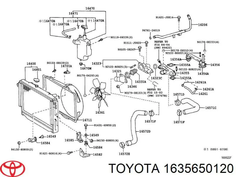  Кронштейн бампера переднего левый Toyota Land Cruiser 