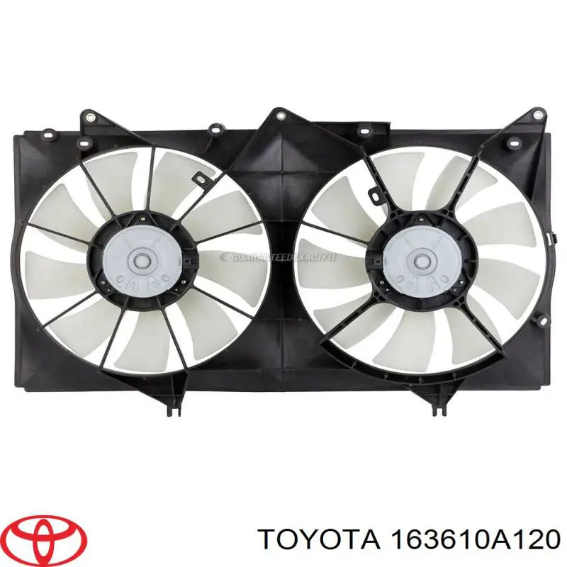 163610A120 Toyota Вентилятор кондиционера, левый