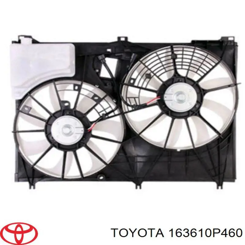 Вентилятор кондиционера, правый Toyota 163610P460 цена, от 150.60 USD