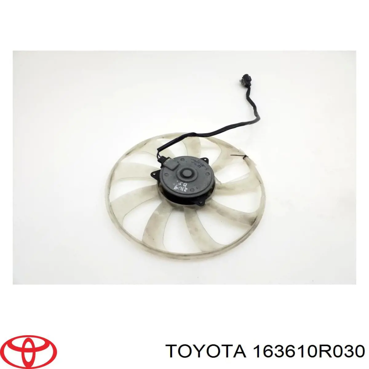 Купить 163610R030 Toyota Вентилятор (крыльчатка) радиатора охлаждения правый