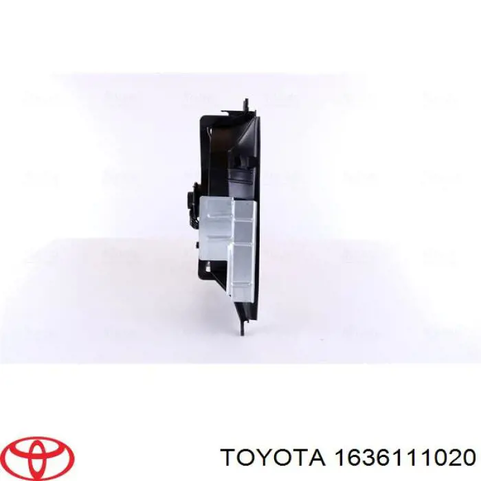 Крыльчатка радиатора охлаждения 1636111020 Toyota