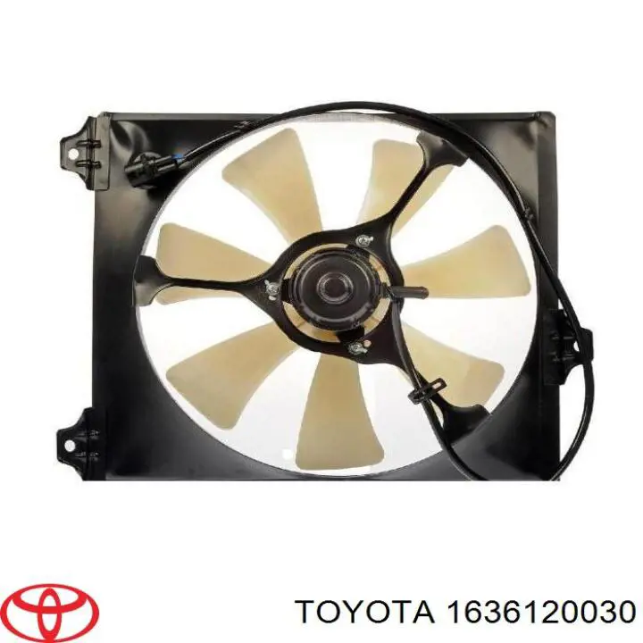 Вентилятор (крыльчатка) радиатора охлаждения на Toyota Camry V20