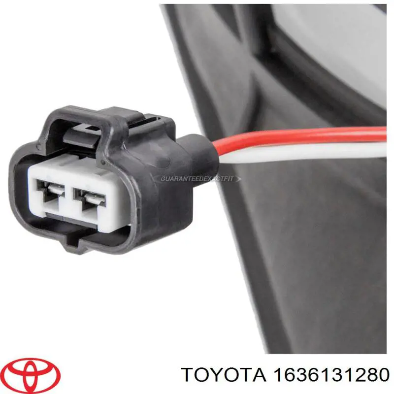 Купить 1636131280 Toyota Вентилятор (крыльчатка) радиатора охлаждения левый