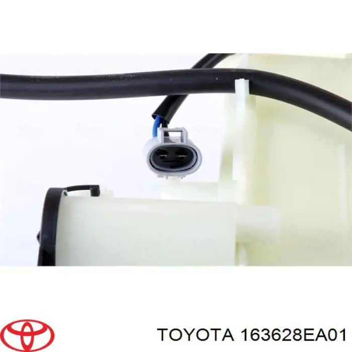 163628EA00 Toyota ventilador elétrico de esfriamento montado (motor + roda de aletas)