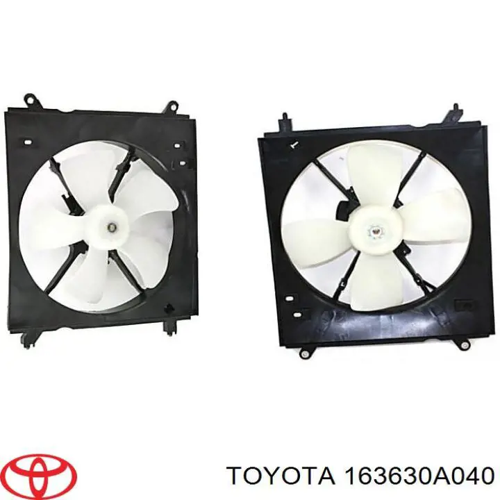 Купить 163630A040 Toyota Крыльчатка радиатора охлаждения