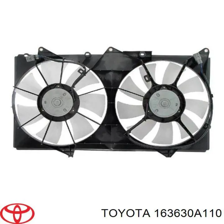 163630A110 Toyota Мотор вентилятора кондиционера
