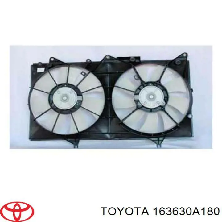 Мотор вентилятора кондиционера 163630A110 Toyota