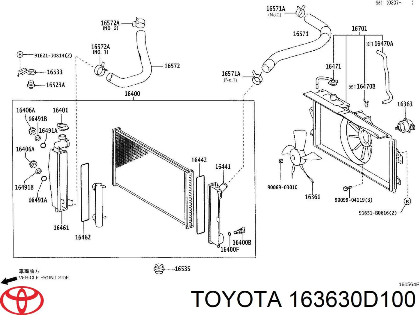  163630D100 Toyota