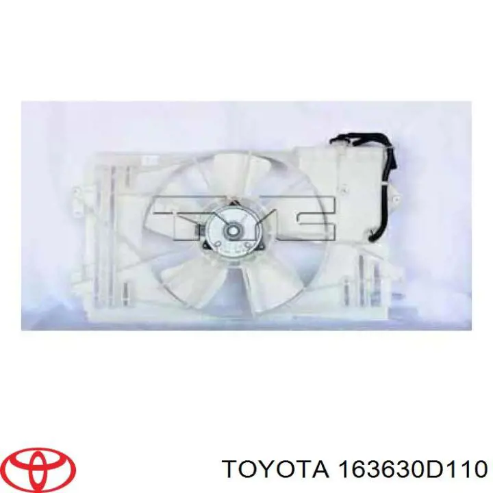 Купить 1E10 Toyota Мотор вентилятора системы охлаждения левый