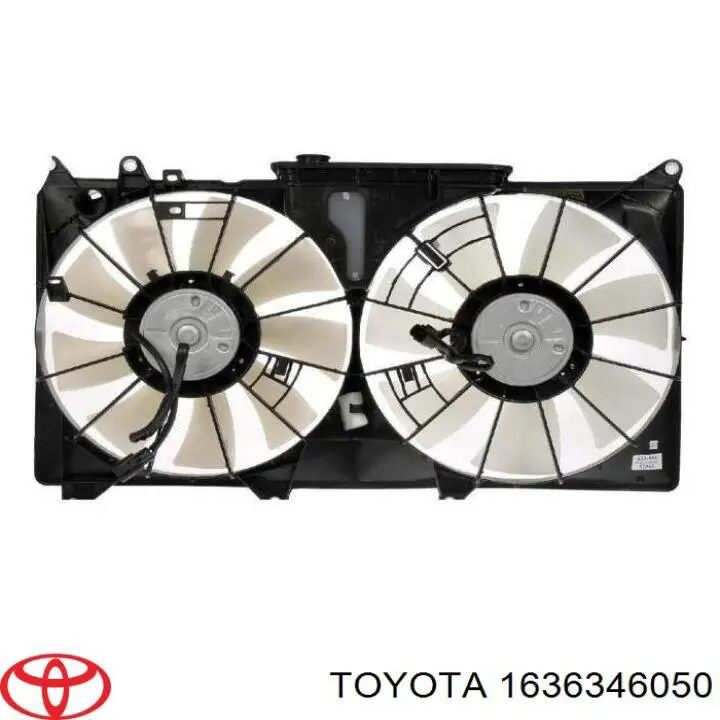 1636346050 Toyota мотор вентилятора системы охлаждения