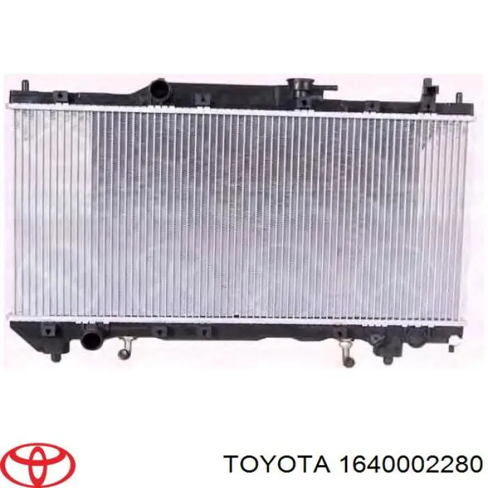 1640002280 Toyota радиатор
