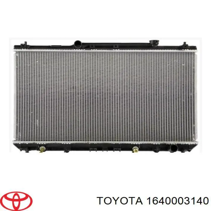 Радиатор 1640003140 Toyota