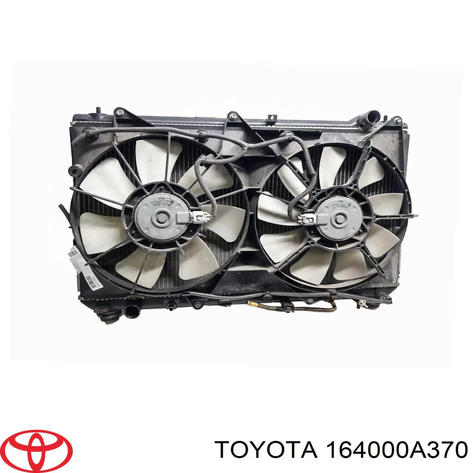 164000A370 Toyota Радиатор охлаждения двигателя