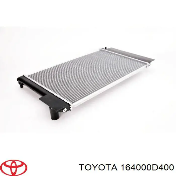Радиатор охлаждения двигателя Toyota 164000D400