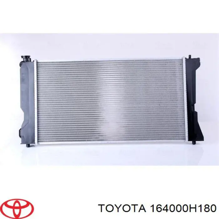 164000H180 Toyota радиатор