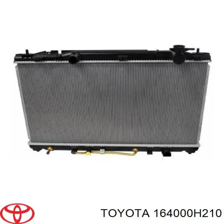 Радиатор охлаждения двигателя Toyota 164000H210