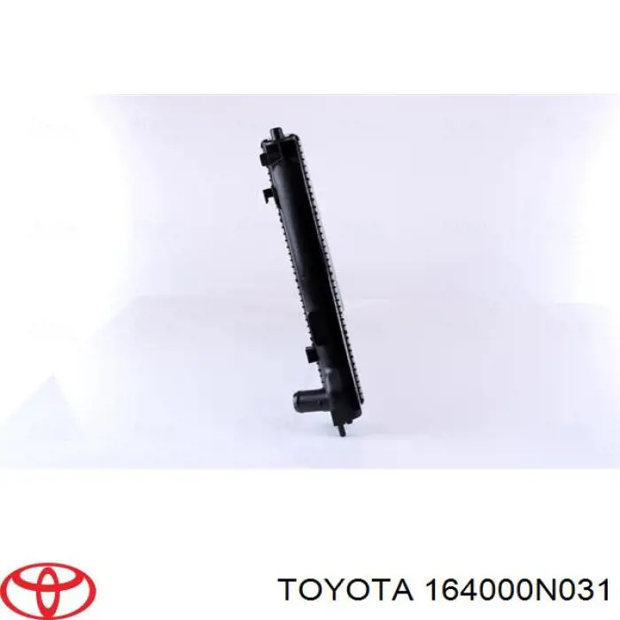 Радиатор охлаждения двигателя Toyota 164000N031 цена, от 140.11 USD