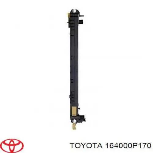 164000P170 Toyota radiador de esfriamento de motor