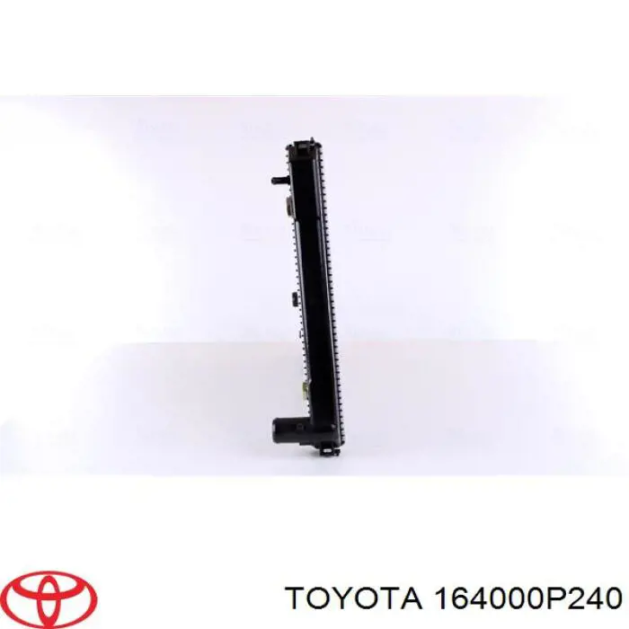 164000P240 Toyota Радиатор основной