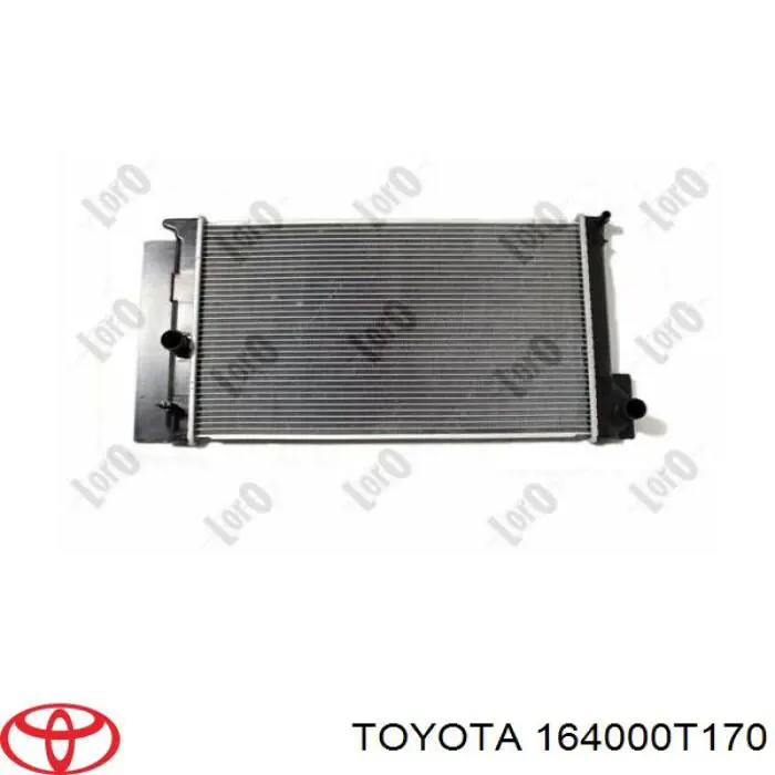 Купить 164000T170 Toyota Радиатор водяной