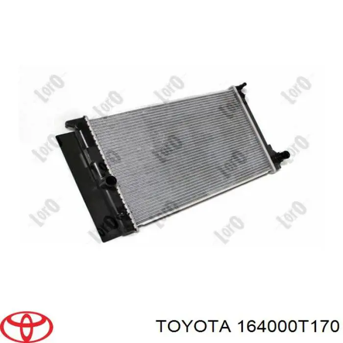 Радиатор 164000T170 Toyota