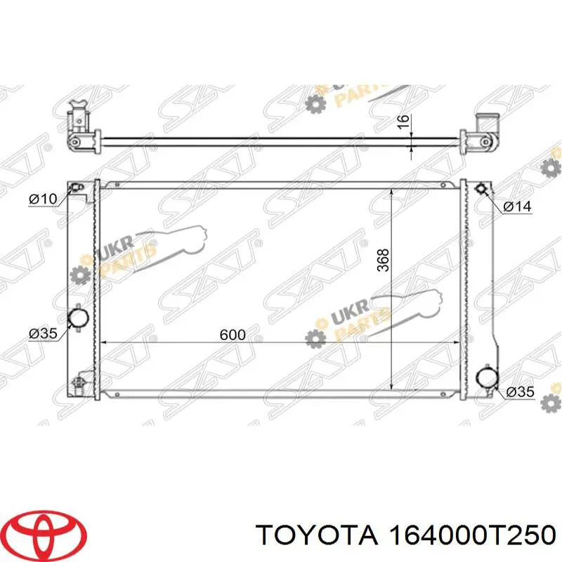 164000T250 Toyota 