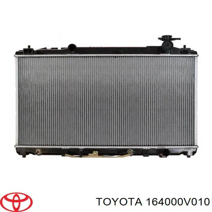 164000V010 Toyota radiador de esfriamento de motor