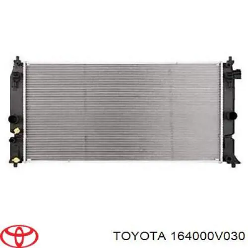 164000V030 Toyota Радиатор основной