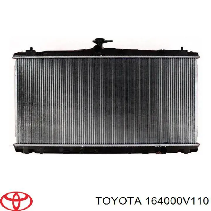 Радиатор охлаждения двигателя Toyota 164000V110