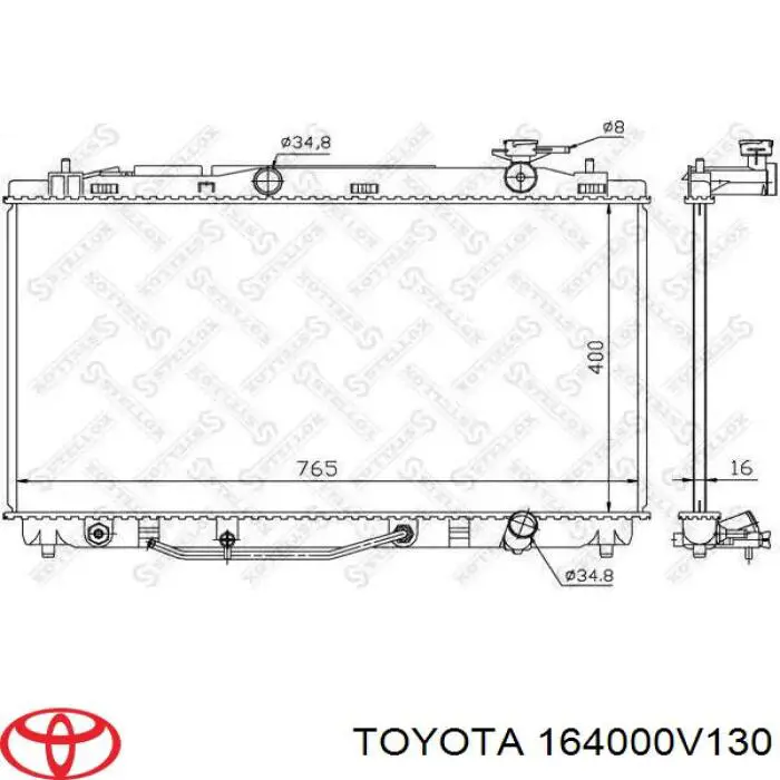 164000V130 Toyota 