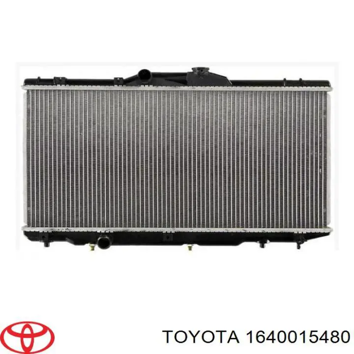 1640015480 Toyota радиатор