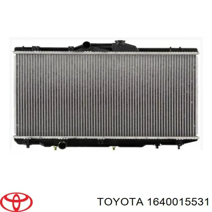 1640015531 Toyota радиатор