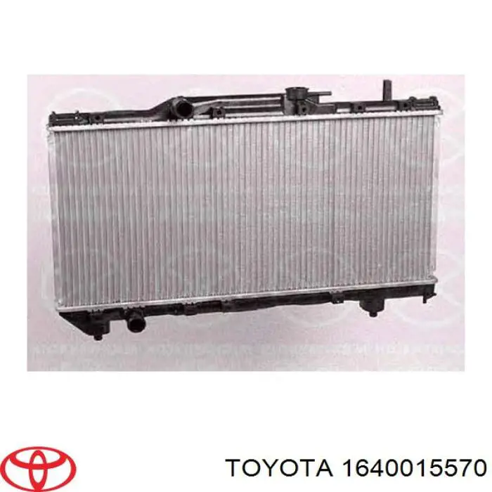 1640015570 Toyota радиатор