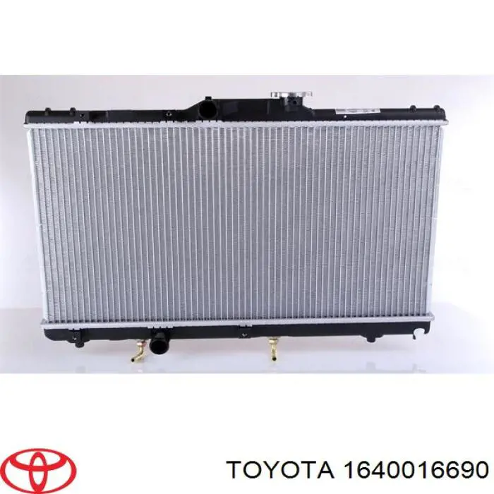 1640016690 Toyota радиатор