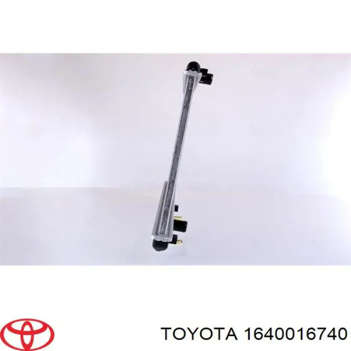 Радиатор охлаждения двигателя Toyota 1640016740 цена, от 57.01 USD