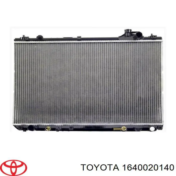 Радиатор охлаждения двигателя Toyota 1640020140 цена, от 77.90 USD