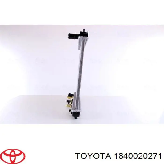 Купить 1640020271 Toyota Радиатор водяной
