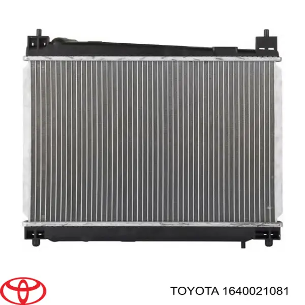 Radiador refrigeración del motor 1640021081 Toyota