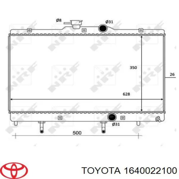  1640022100 Toyota