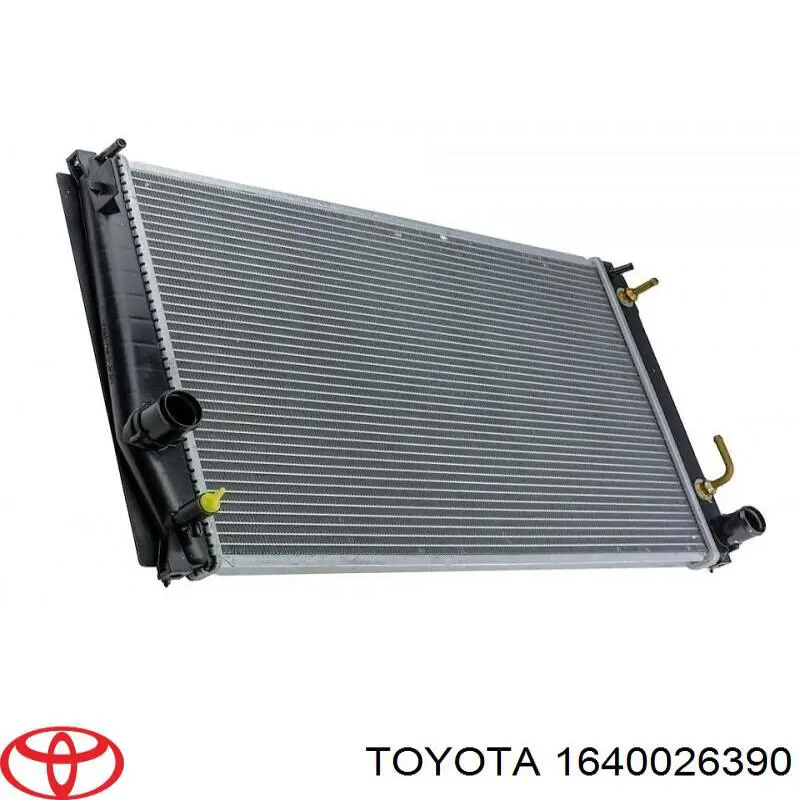 Радиатор охлаждения двигателя Toyota 1640026390 цена, от 64.90 USD