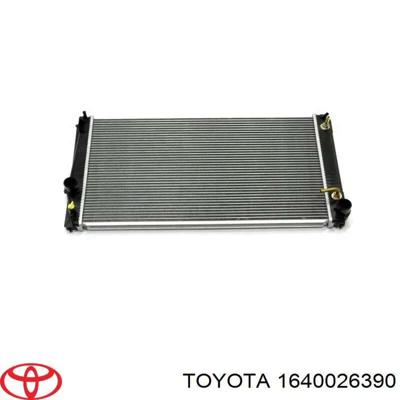 1640026390 Toyota radiador de esfriamento de motor