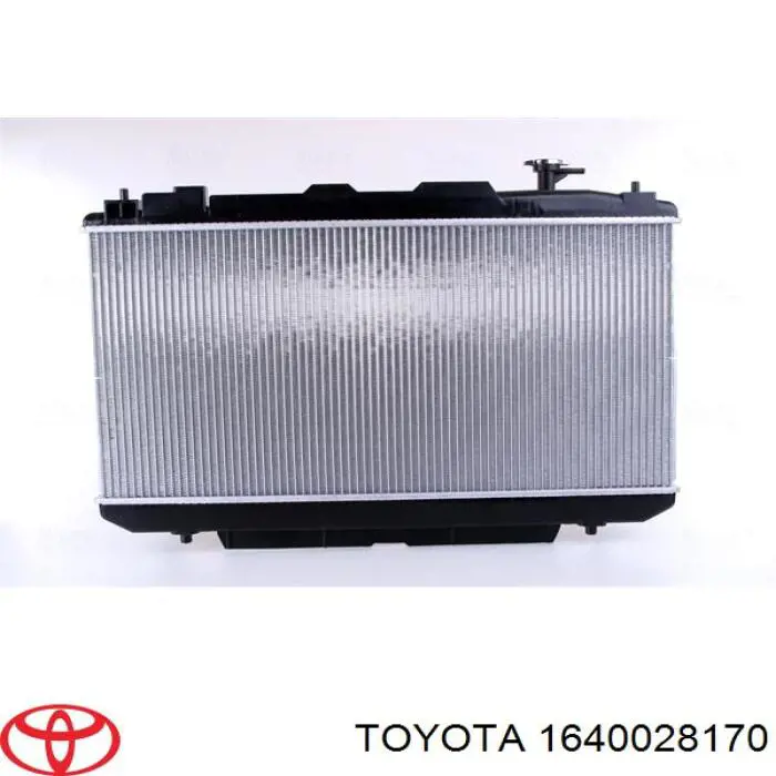 1640028170 Toyota радиатор